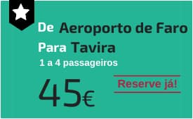 Aeroporto de Faro - Tavira Aeroporto de Faro para Tavira