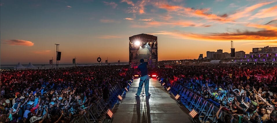 Afro Nation Praia da Rocha - stage view